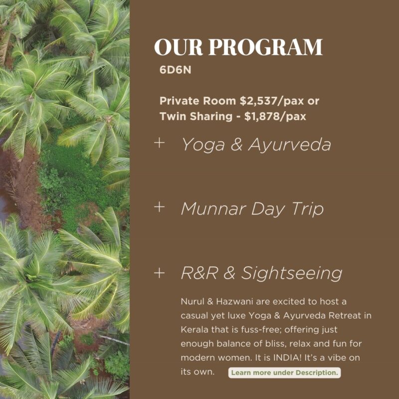 YOGA & AYURVEDA Kerala Retreat for Modern Women - Image 4