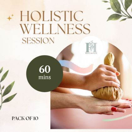 Pack of 10 – Holistic Wellness Session 60
